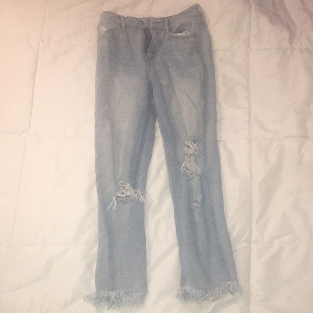 Kendall and Kylie high waisted jeans!